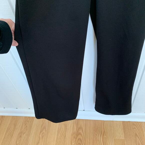 Lulus Women Black Sleeveless Wide Leg Jumpsuit Pants Preppy Goth Party Size XS - Picture 3 of 8